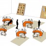 Timberland Showroom Illustration
